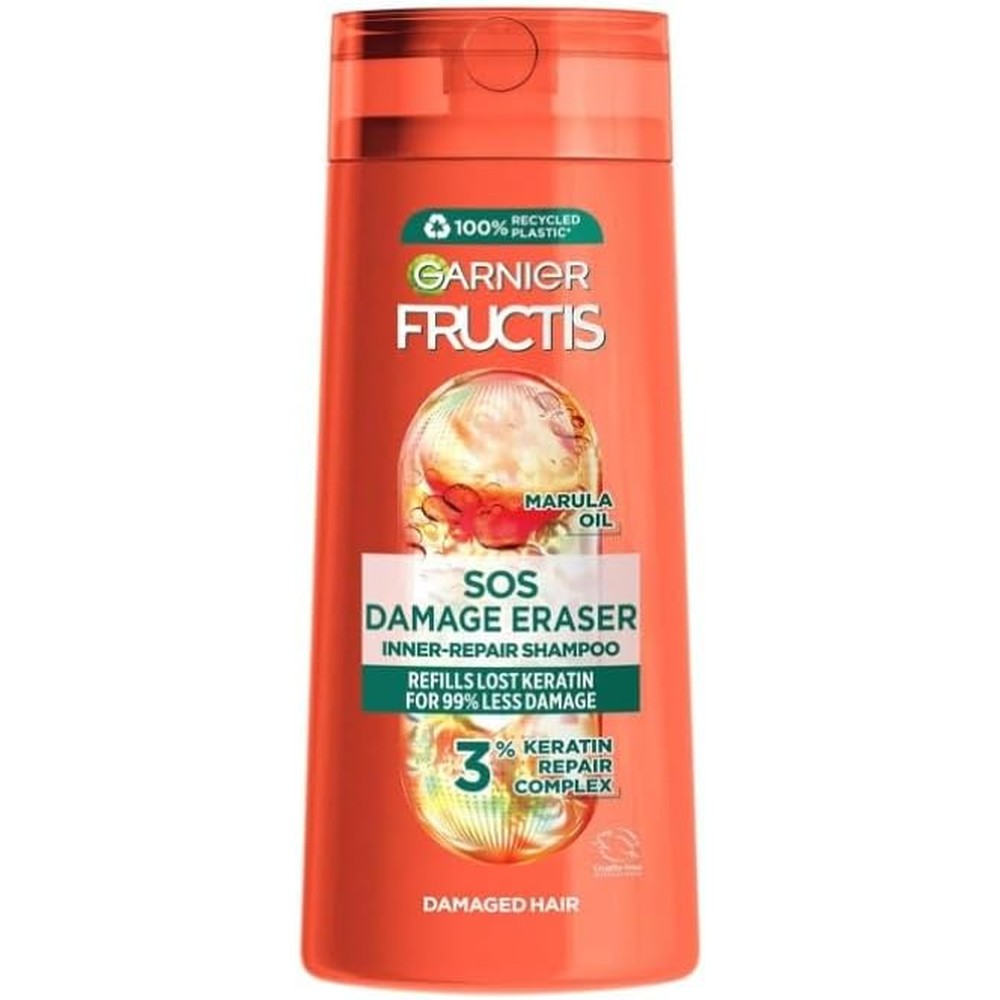 Garnier Fructis SOS Damage Eraser Shampoo, 400 Milliliters, 13.53 Fluid Ounces