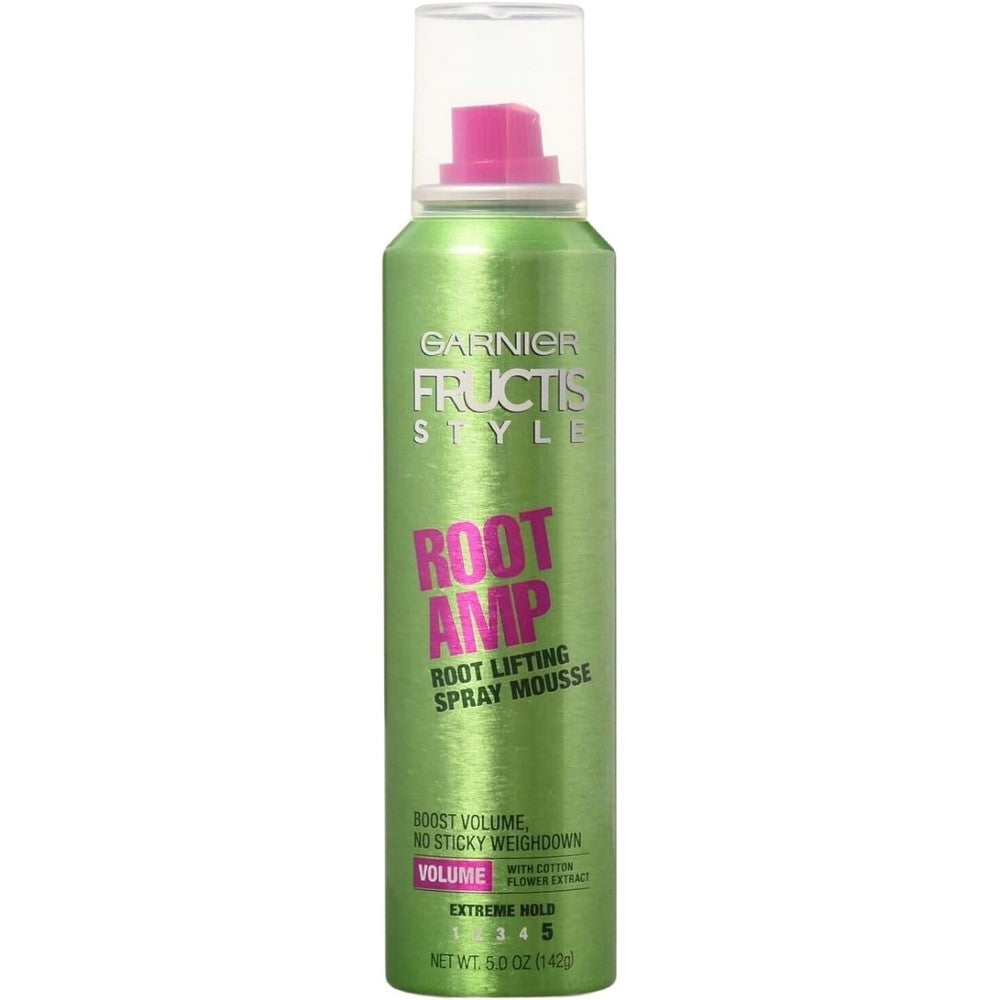 Garnier Fructis Style Root Amp Root Lifting Spray Mousse Extreme Hold 5 Ounces