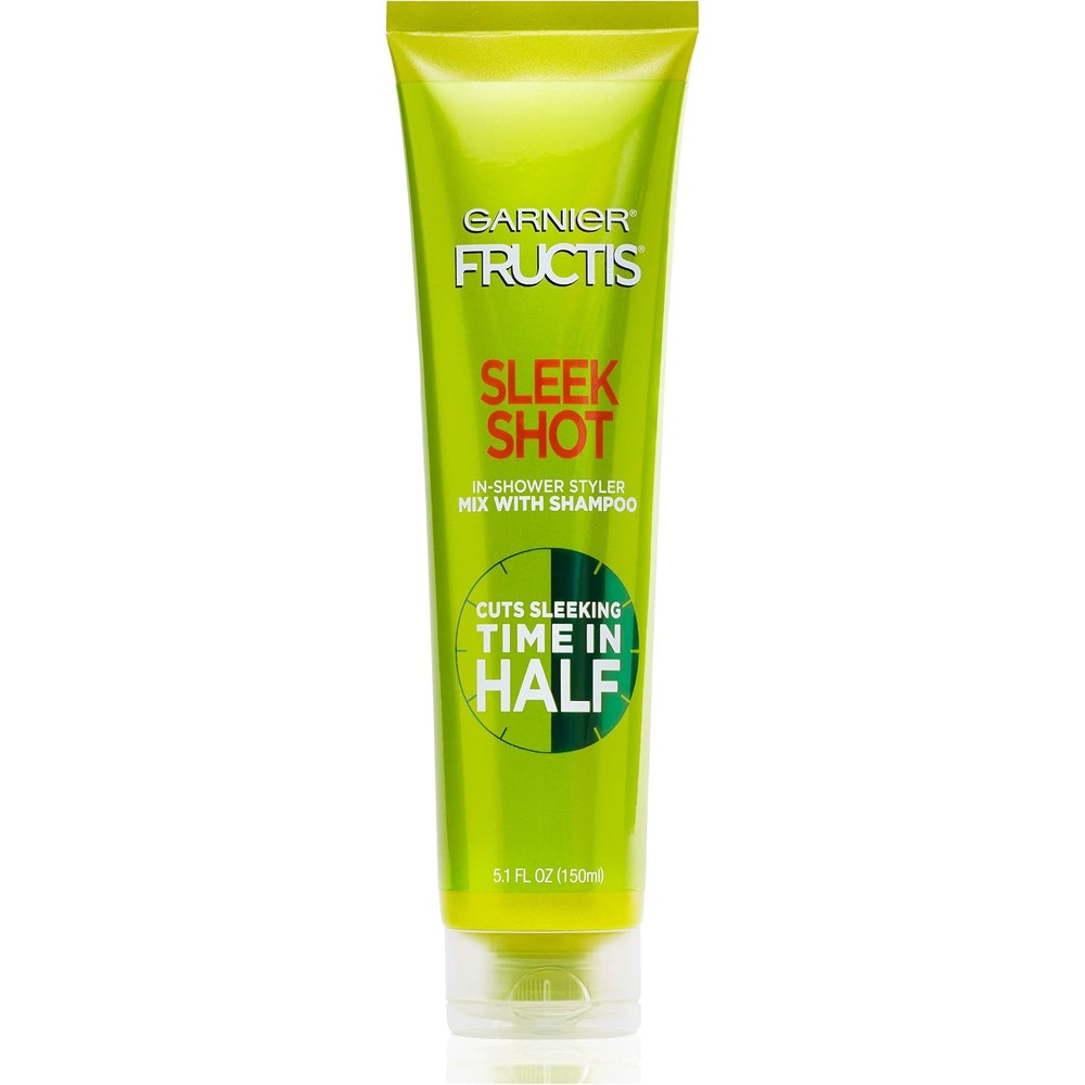 Garnier Fructis Sleek Shot In-Shower Styler Hair Treatment 5.1 Fluid Ounce