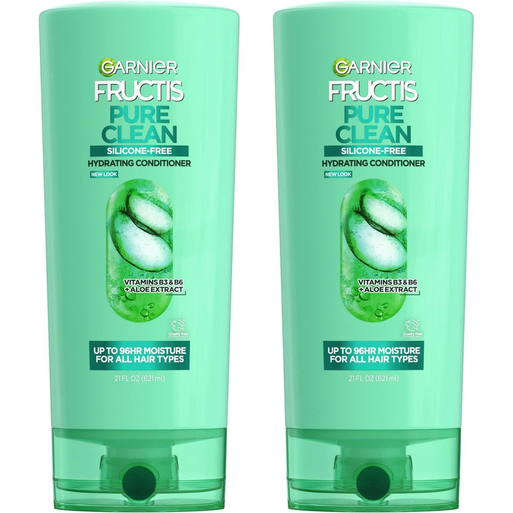 Garnier Fructis Pure Clean Hydrating Conditioner 21 Fluid Ounce 2 Count