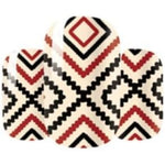 Crazy Liberty Pet Nail Polish Wraps Rhombus Pattern Non Toxic Eco Friendly Stick On Stickers 16 Count Package