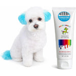 Crazy Liberty Permanent Pet Hair Dye For Dogs And Horses Caribbean Blue Grooming Color Gel 4 Fluid Ounce