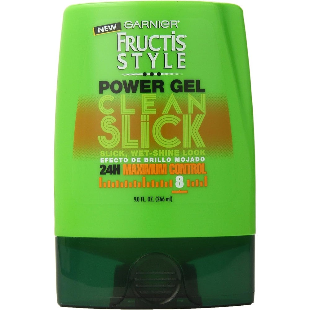 Garnier Fructis Style Clean Stick Power Gel Wet Shine Hair Styling Gel 9 Fluid Ounce