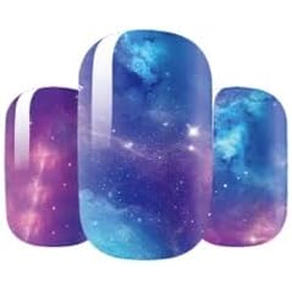Crazy Liberty Pet Nail Wraps Stardust Eco Friendly Non Toxic Zero Drying Time 16 Nail Wraps