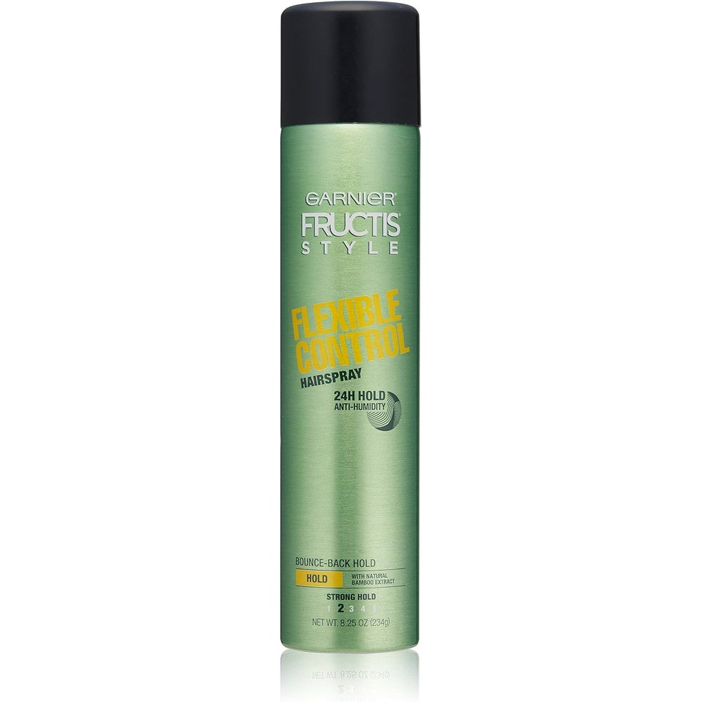 Garnier Fructis Style Flexible Control Anti-Humidity Aerosol Hairspray Natural Bamboo Extract 8.25 Fluid Ounce 243ml