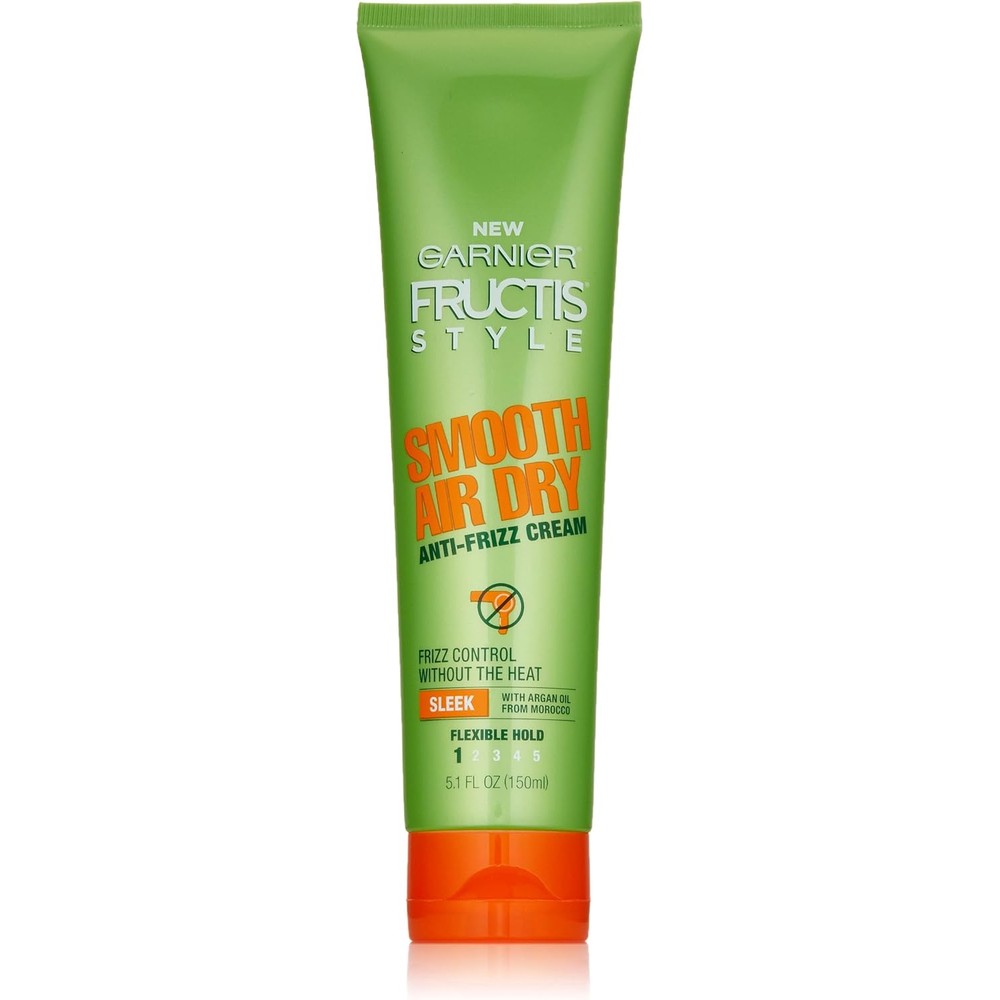 Garnier Fructis Style Smooth Air Dry Anti-Frizz Cream 5.1 Fluid Ounce