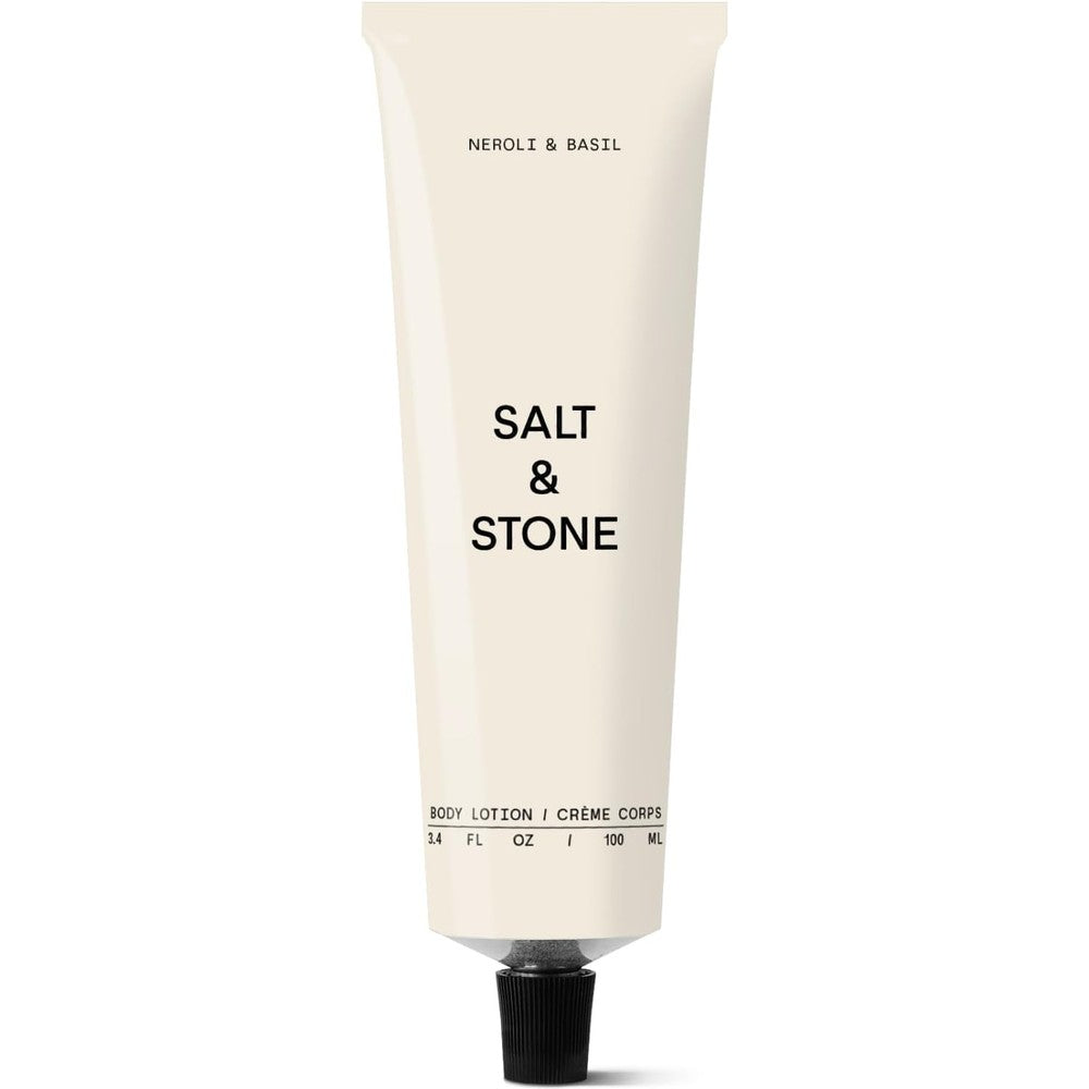 Salt & Stone Body Lotion for Women and Men Neroli & Basil 3.4 Fluid Ounces Hydrating Moisturizer