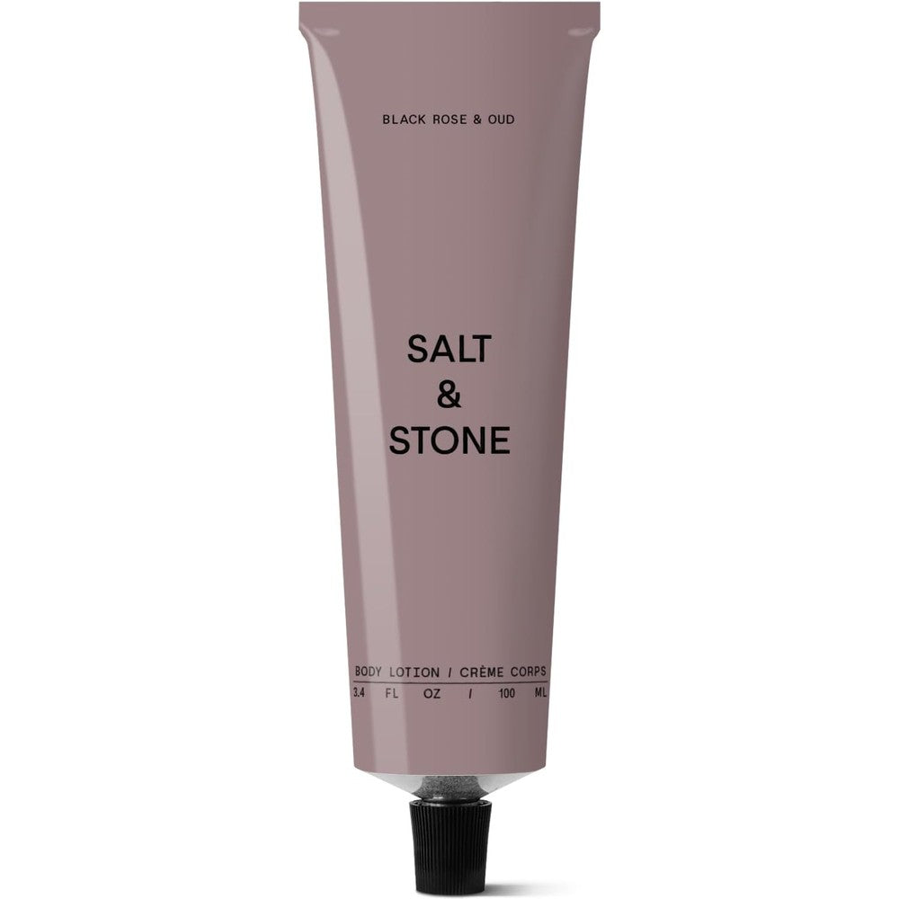 Salt And Stone Body Lotion For Women And Men Vegan Black Rose And Oud 3.4 Fluid Ounce