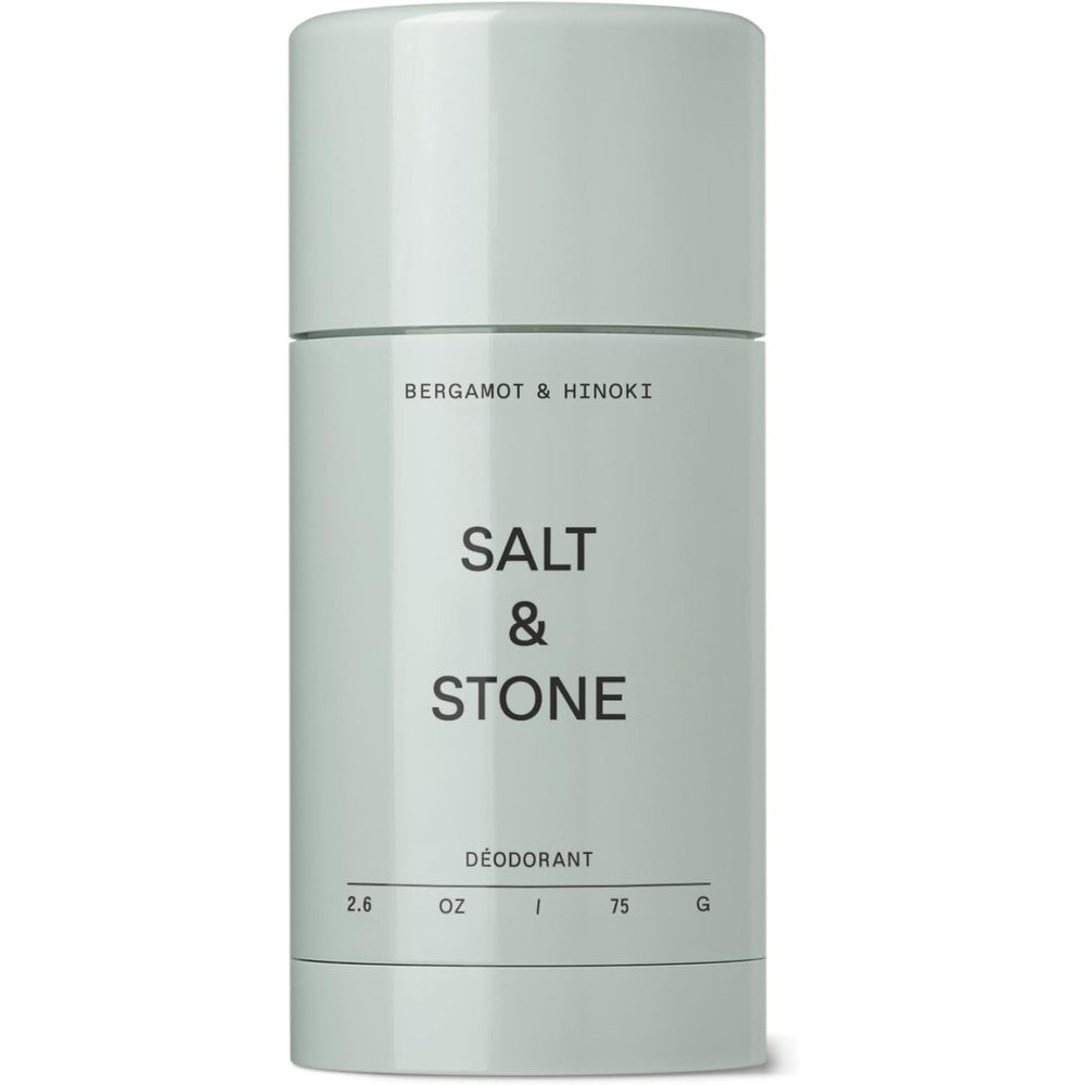 Salt And Stone Aluminum Free Deodorant Women And Men Bergamot And Hinoki 2.6 Ounces