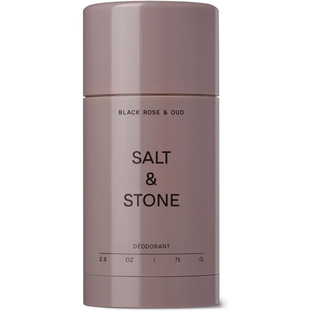 Salt And Stone Aluminum Free Deodorant Women And Men Black Rose And Oud 2.6 Ounces Extra Strength 48 Hour Protection
