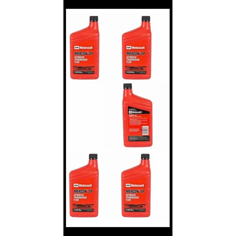 Motorcraft Genuine MERCON SP Automatic Transmission Fluid For Ford Lincoln And Mercury Vehicles 5 Quarts