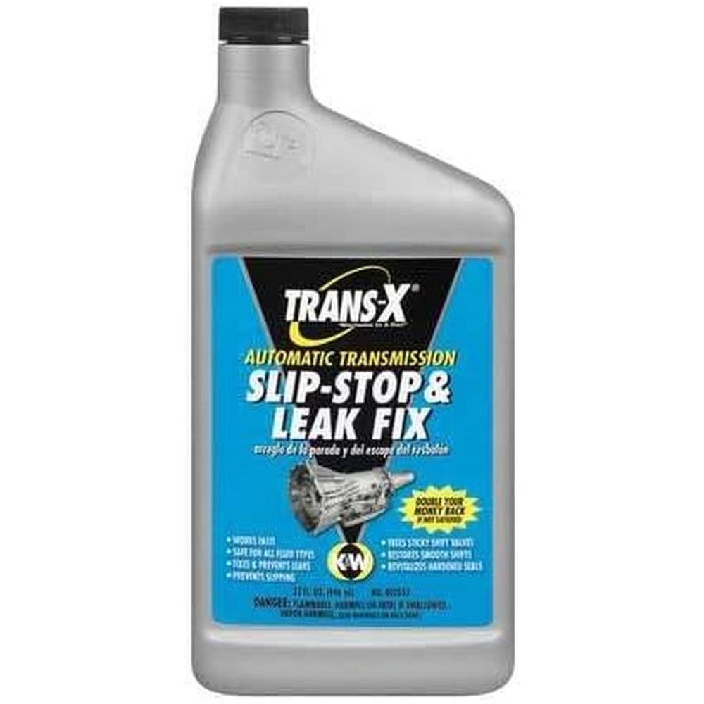 CRC K&W Trans-X Automatic Transmission Slip-Stop And Leak Fix Liquid Fluid Additive Thirty Two Fluid Ounces
