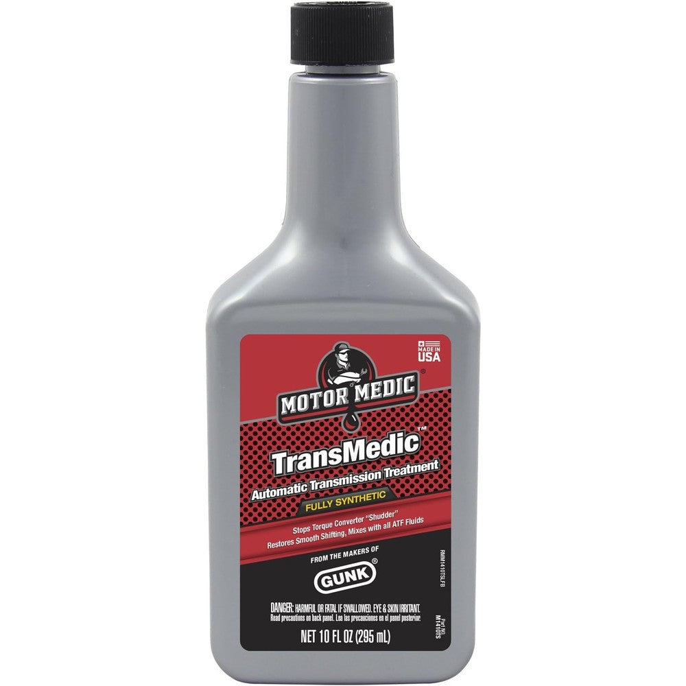 Gunk Motor Medic Trans Medic Automatic Transmission Treatment Fully Synthetic Formula 10 Fluid Ounce