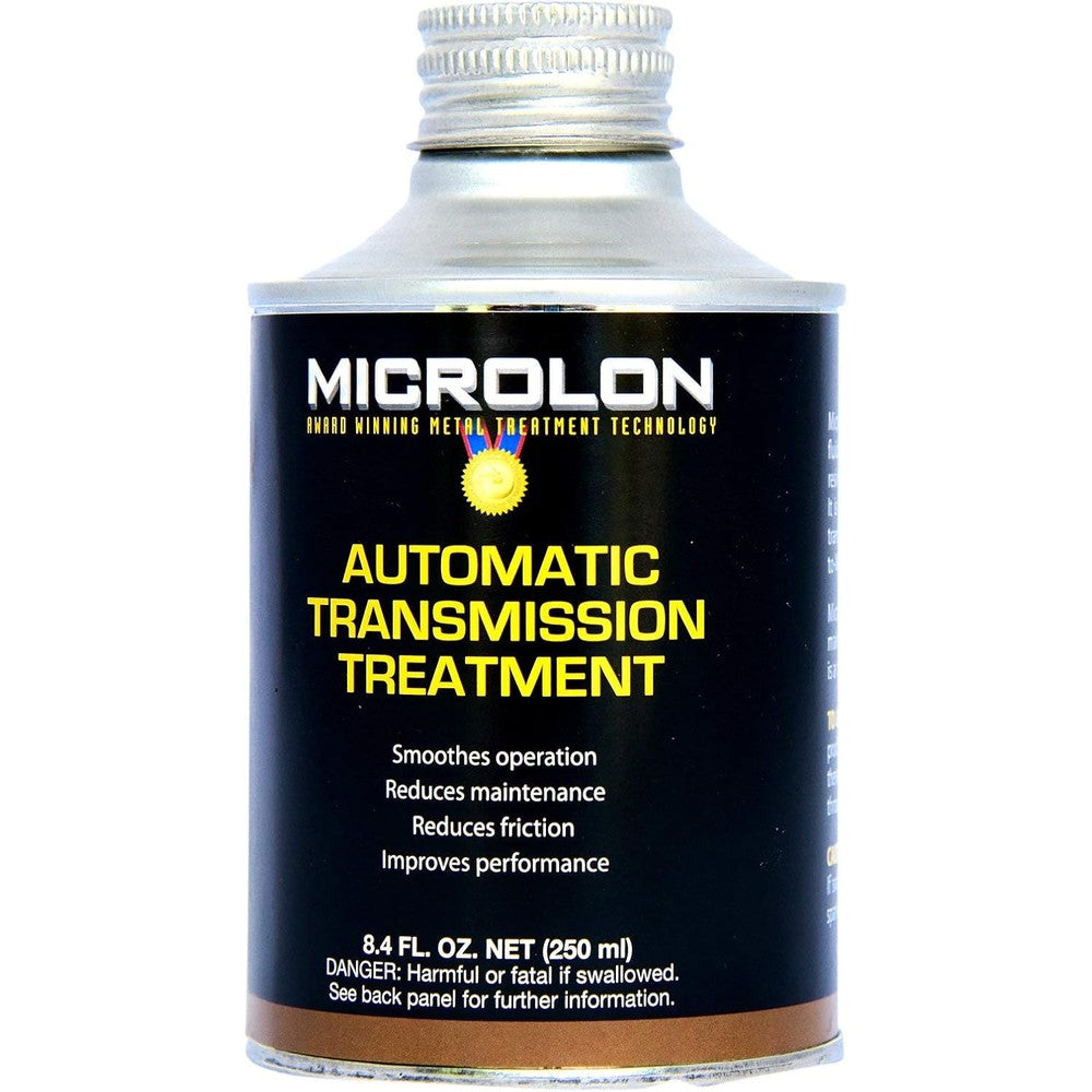 Microlon Automatic Transmission Treatment One Time Fluid Metal Lubricant Coating And Protective Anti Corrosion Formula 8.4 Fluid Ounces