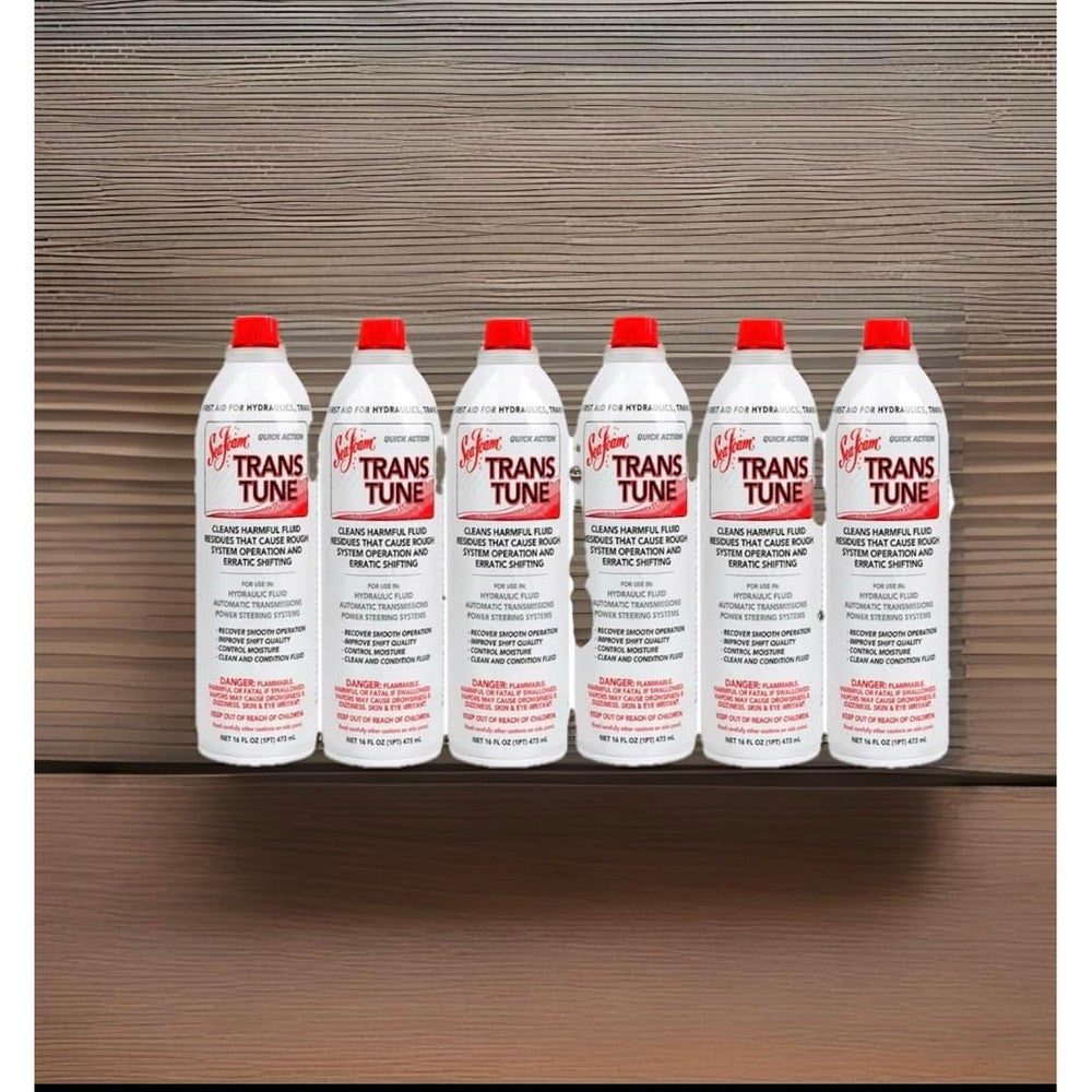 Sea Foam Trans Tune Fluid System Treatment, TT16, 16 Ounce (Pack Of 6) Authentic USA Imported Transmission And Hydraulic Additive