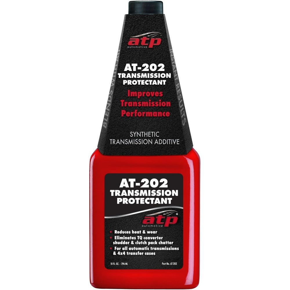 Atp Automotive At-202 Atf Protectant Synthetic Transmission Additive 10 Fluid Ounce Bottle For Improved Shift Quality And Heat Reduction