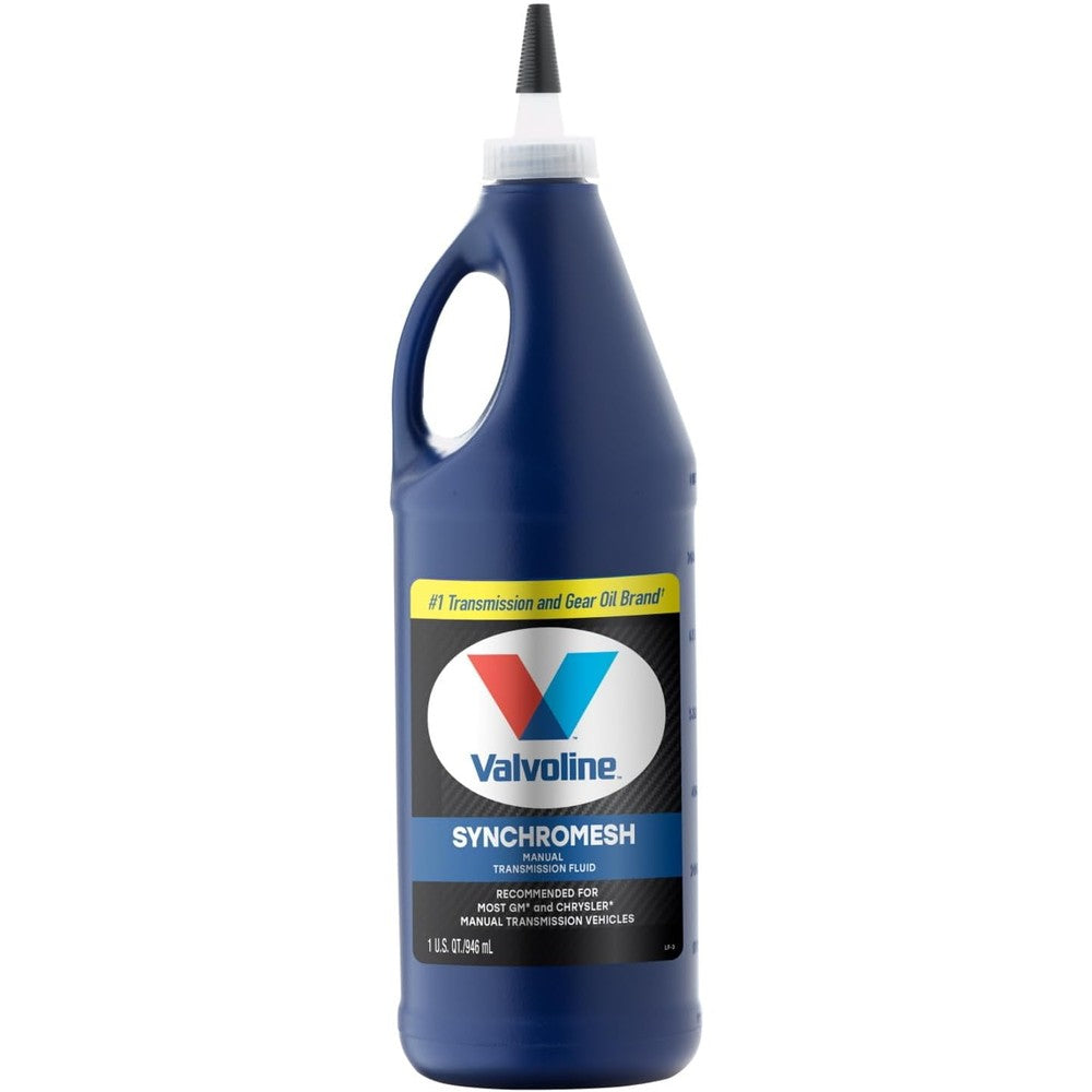 Valvoline Synchromesh Manual Transmission Fluid High Performance Wear Protection Lubricant One Quart
