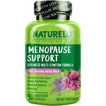 Naturelo Menopause Supplements For Women Herbal Blend With Black Cohosh Advanced Estrogen Multi-Symptom Formula 90 Capsules