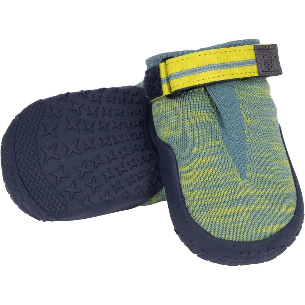 Ruffwear Hi & Light Trail Dog Shoes Featherlight Paw Protection River Rock Green 2.50 Inch