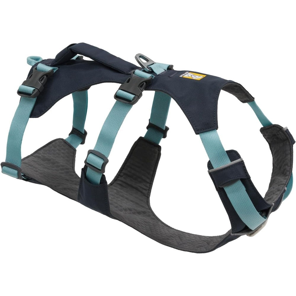 Ruffwear Flagline Dog Harness Lightweight And Reflective No Pull Dog Lift Harness For Hiking Basalt Gray Large X-Large