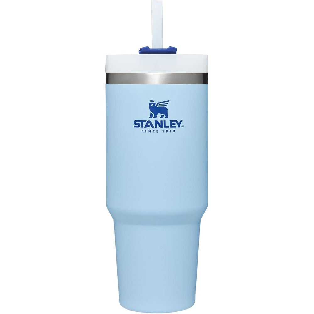 Stanley Quencher H2.0 FlowState Stainless Steel Vacuum Insulated Tumbler With Lid And Reusable Straw For Water And Coffee Cornflower 30 Ounce