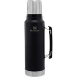 Stanley Classic Legendary Vacuum Insulated Stainless Steel Bottle For Hot And Cold Beverages Matte Black 1.5 Quart