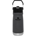 Stanley IceFlow Flip Straw Insulated Stainless Steel Leak Resistant Travel Water Bottle For Sports And Commuting Charcoal 17 Ounce