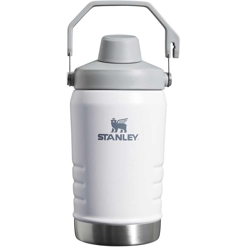 Stanley IceFlow Fast Flow Insulated Stainless Steel Water Jug With Handle Polar White Variant 40 Ounce