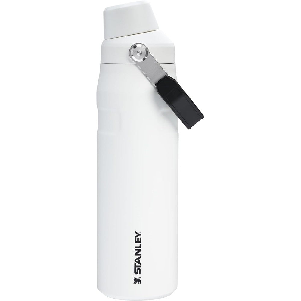 Stanley IceFlow Fast Flow Water Bottle With Angled Spout Lid Insulated Stainless Steel For Travel And Sports Chalk 24 Ounce