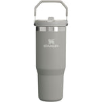 Stanley IceFlow Stainless Steel Vacuum Insulated Tumbler Reusable Water Bottle With Flip Straw Ash Thirty Ounce