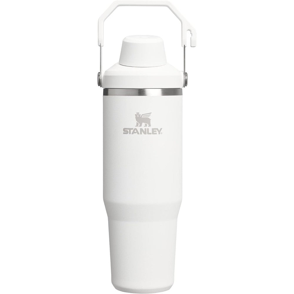 Stanley IceFlow 2.0 Fast Flow Tumbler With Handle Double Wall Vacuum Insulated Stainless Steel Leakproof Water Bottle Frost 30 Ounce