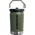 Stanley IceFlow 2.0 Flip Straw Jug With Handle 40 Ounce Vacuum Insulated Stainless Steel Water Bottle Dried Pine