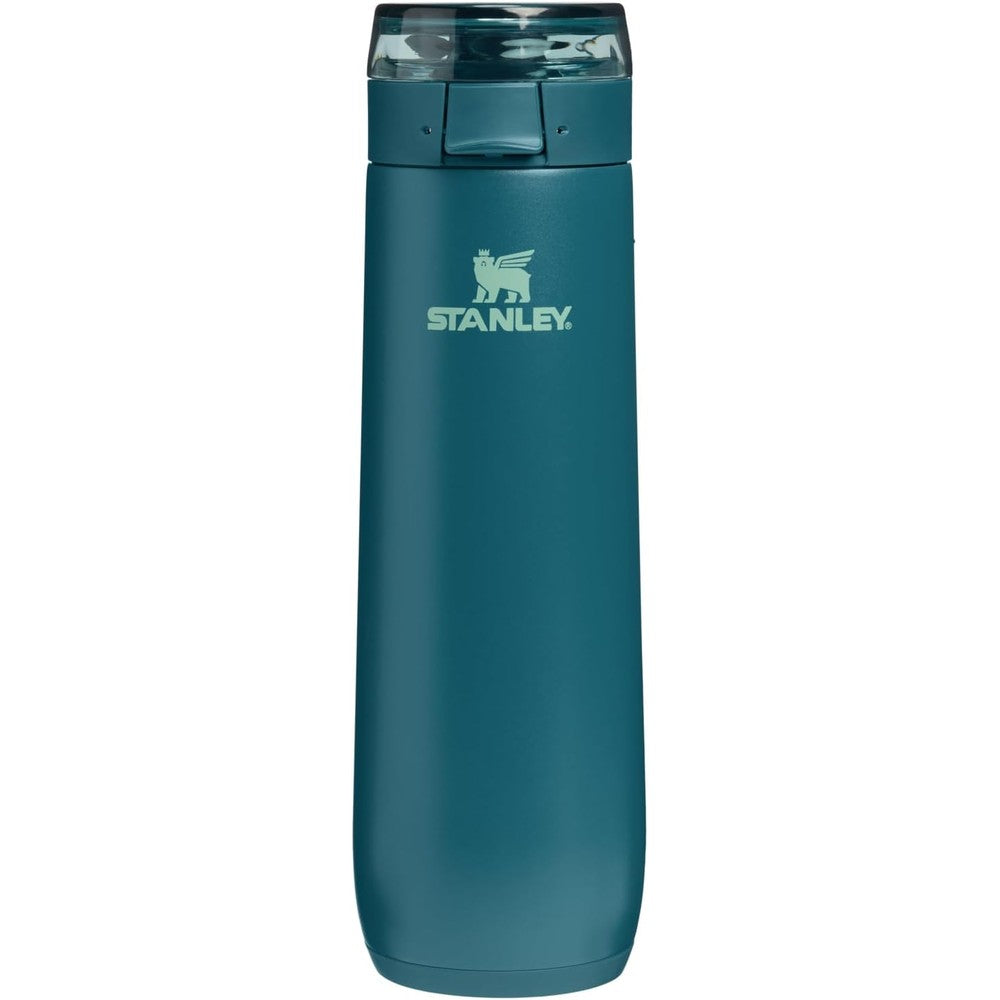 Stanley Flowstate Spring Bottle Leakproof Double Wall Vacuum Insulated Stainless Steel Water Bottle With Carry Strap Coastal Teal 20 Ounce
