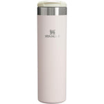 Stanley AeroLight Transit Bottle Twenty Ounce Lightweight Stainless Steel Vacuum Insulated Leak Resistant Travel Mug Rose Quartz