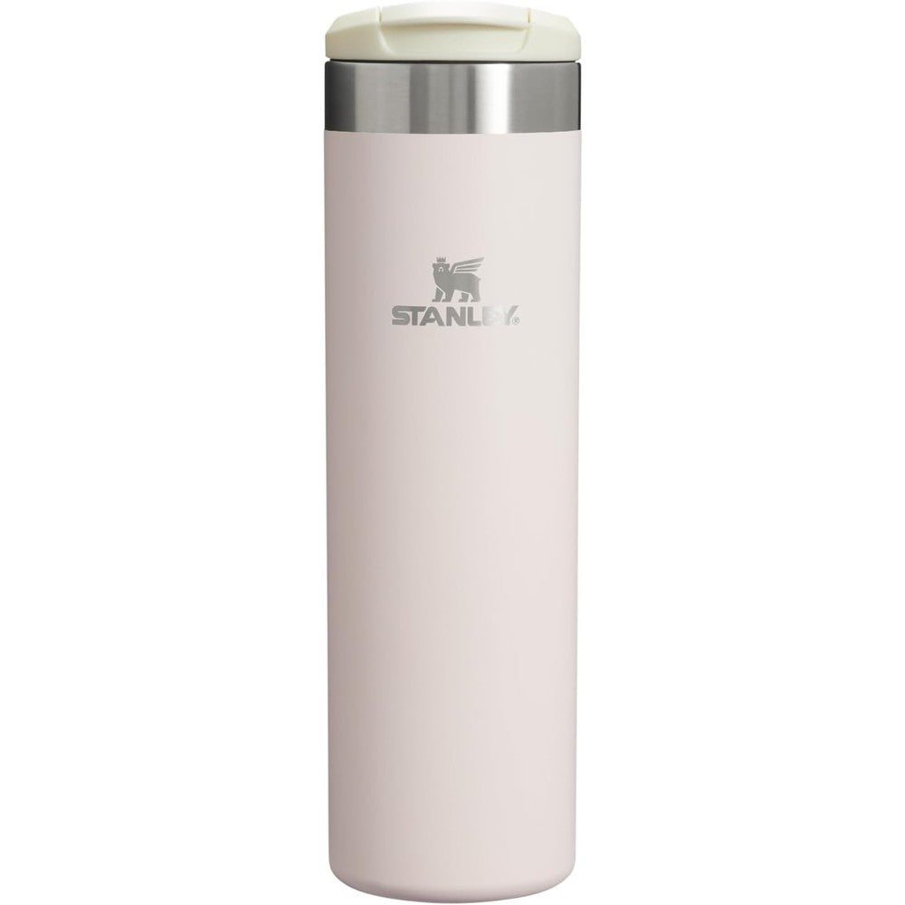 Stanley AeroLight Transit Bottle Twenty Ounce Lightweight Stainless Steel Vacuum Insulated Leak Resistant Travel Mug Rose Quartz