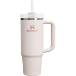 Stanley Quencher H2.0 FlowState Stainless Steel Vacuum Insulated Tumbler With Lid And Straw Rose Quartz 2.0 30 Ounce