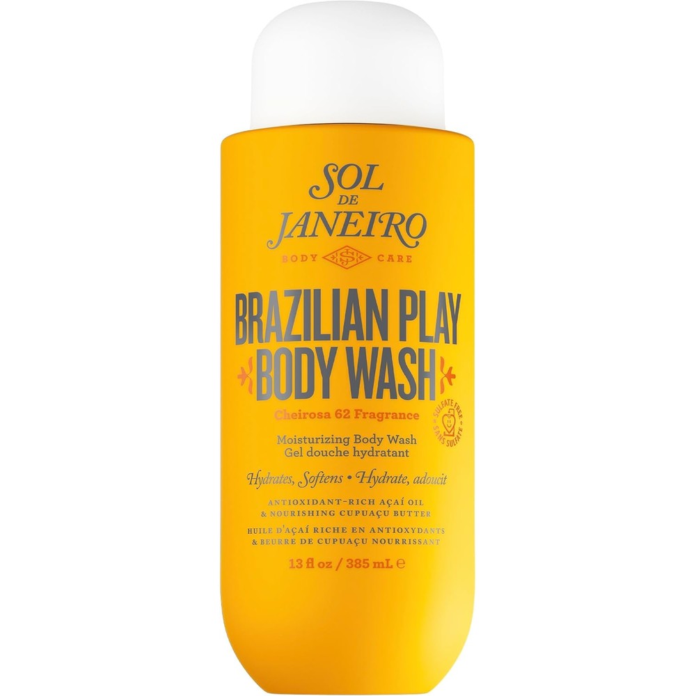 Sol de Janeiro Brazilian Play Body Wash Moisturizing Shower Gel Cheirosa 62 Scent 385 Milliliters