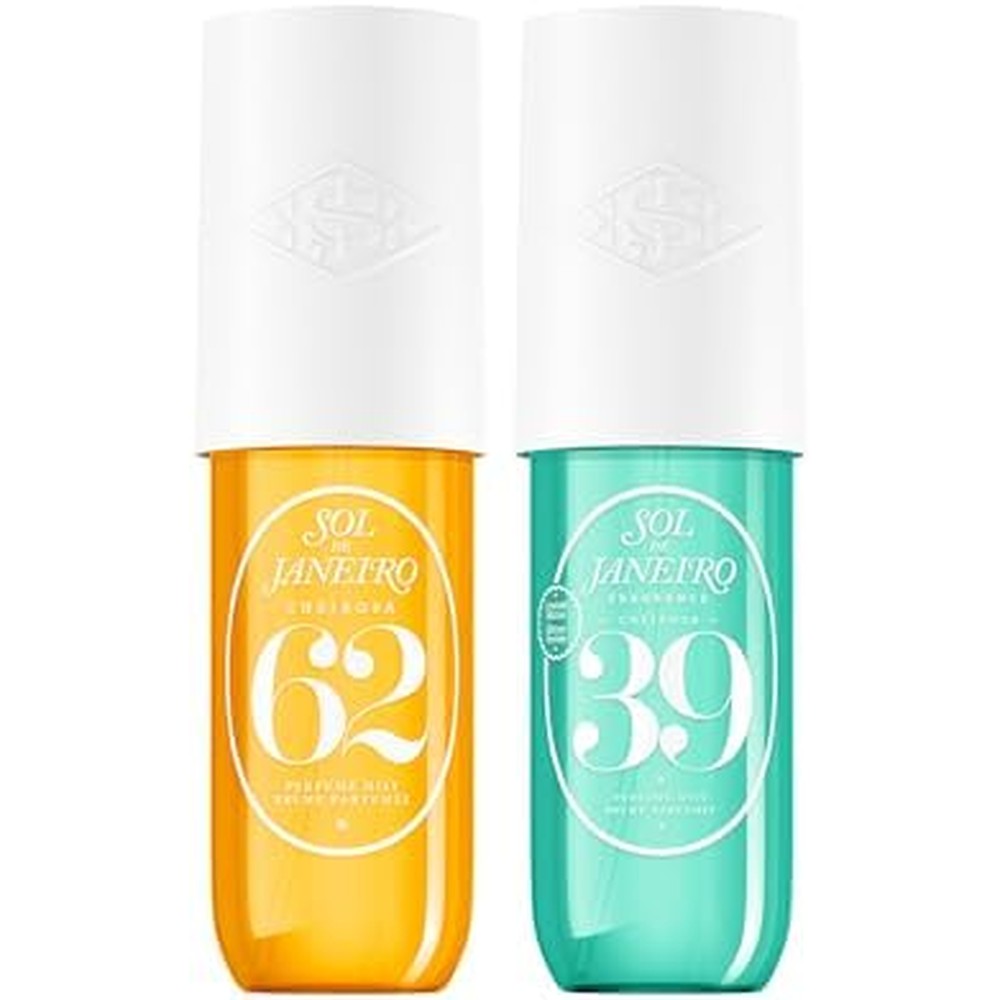 Sol de Janeiro Limited Edition Bold and Beachy Perfume Mist Bundle Cheirosa 62 and Cheirosa 39 Travel Size 3 Fluid Ounce