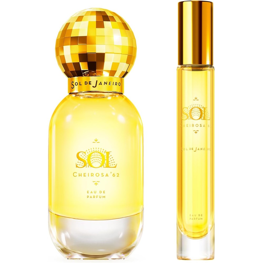 Sol de Janeiro Cheirosa 62 Eau de Parfum Duo Set With 50 Milliliter Full Size and 8 Milliliter Travel Spray Fragrance Set