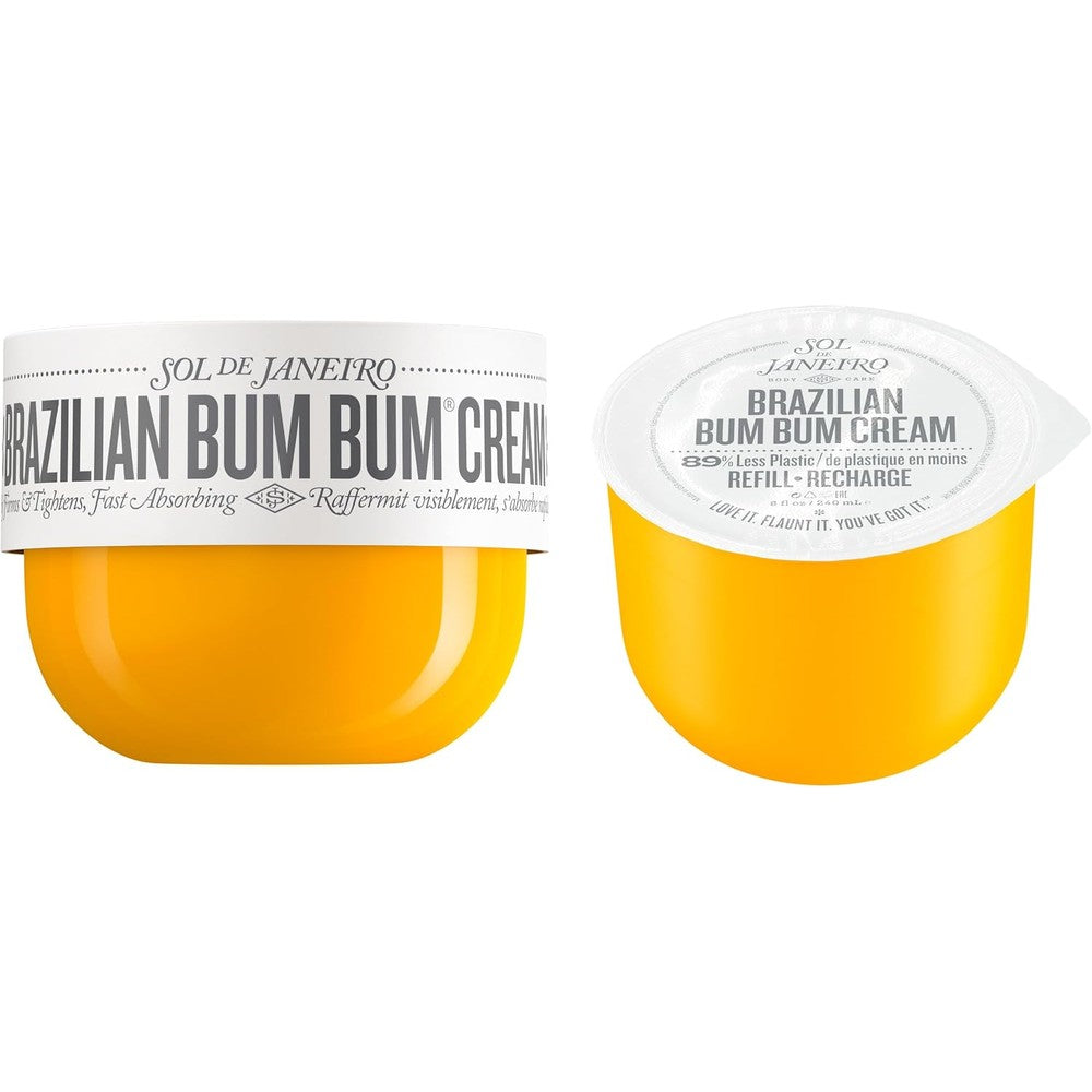 Sol de Janeiro Brazilian Bum Bum Visibly Firming Body Cream 240ml with Eco Friendly Refill Pod