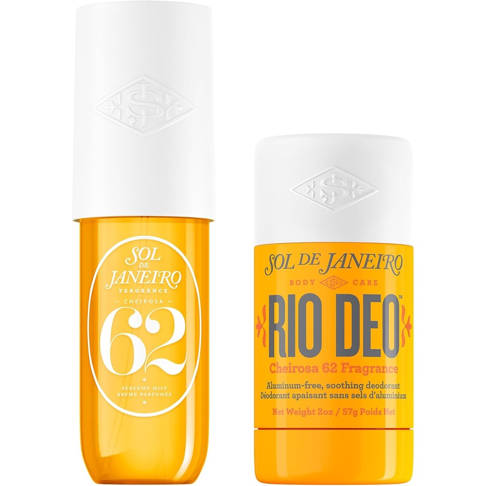 Sol De Janeiro Cheirosa 62 Perfume Mist And Rio Deo Travel Size Duo Bundle