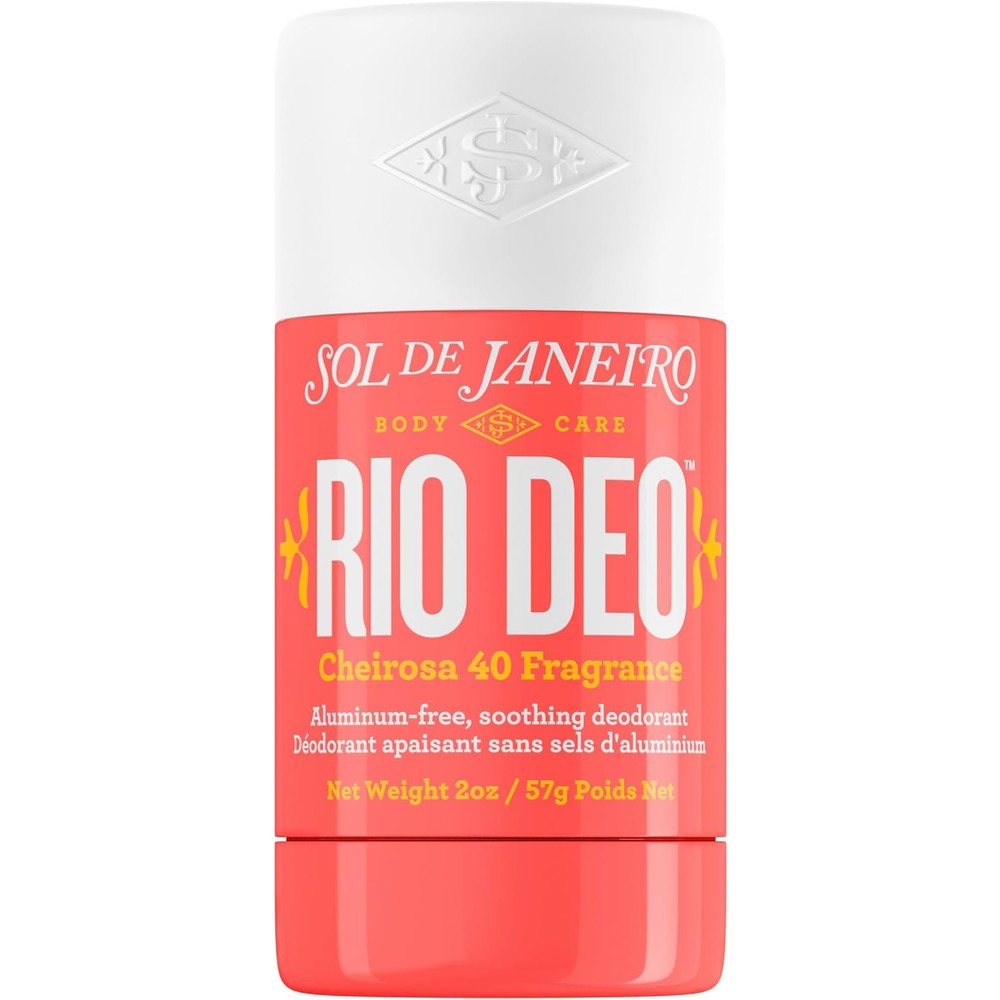 Sol De Janeiro Rio Deo Refillable Aluminum Free Deodorant Cheirosa 40 Scent 57 Grams
