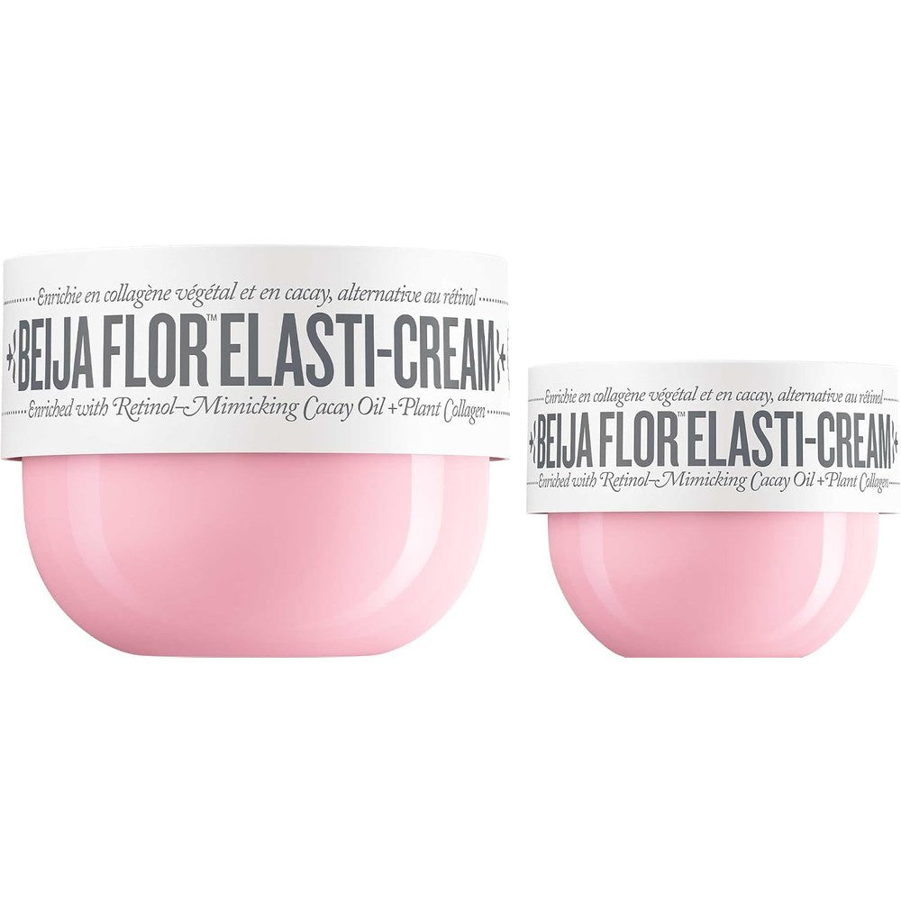 Sol De Janeiro Collagen Boosting Beija Flor Elasti-Cream Body Cream With Cacay Oil And Plant Squalane 240 Milliliters