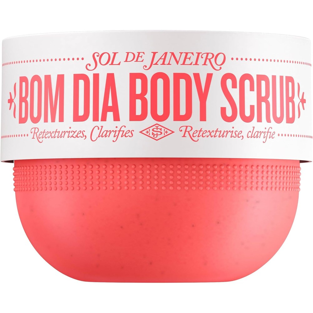 Sol de Janeiro Bom Dia Bright Body Scrub Resurfacing AHA BHA Exfoliating Treatment 7.8 Ounce