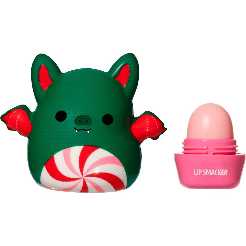 Lip Smacker Squishmallows Holiday Collectible Lip Balm Ricardo Peppermint Flavor 0.26 Ounce