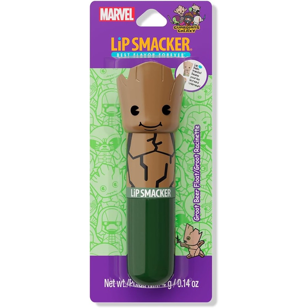 Lip Smacker Marvel Guardians Of The Galaxy Lippy Pals Lip Balm Groot Beer Float 4 Gram