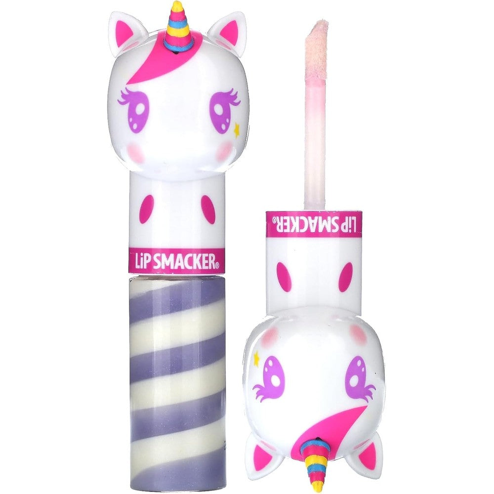 Lip Smacker Lippy Pals Swirls Unicorn Flavored Moisturizing And Smoothing Soft Shine Lip Balm Unicorn Frosting 0.14 Ounce