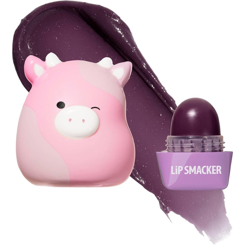 Lip Smacker Squishmallows Moisturizing Lip Balm Fun Soft Squishy Collectible Top Grape Flavored Hydration Patty Single Unit