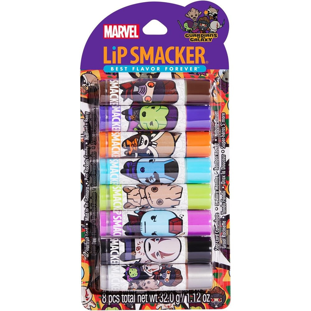 Lip Smacker Marvel Guardians of the Galaxy Hydrating Lip Balm Party Pack 8 Count