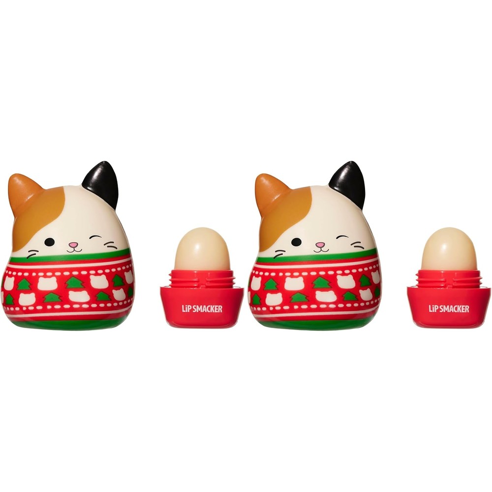 Lip Smacker Squishmallow Lip Balm Cam The Cat Vanilla Flavored Hydrating Lip Care Pack Of 2
